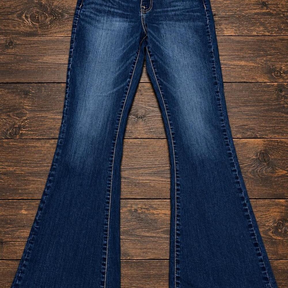 Lucky brand high rise flare jeans